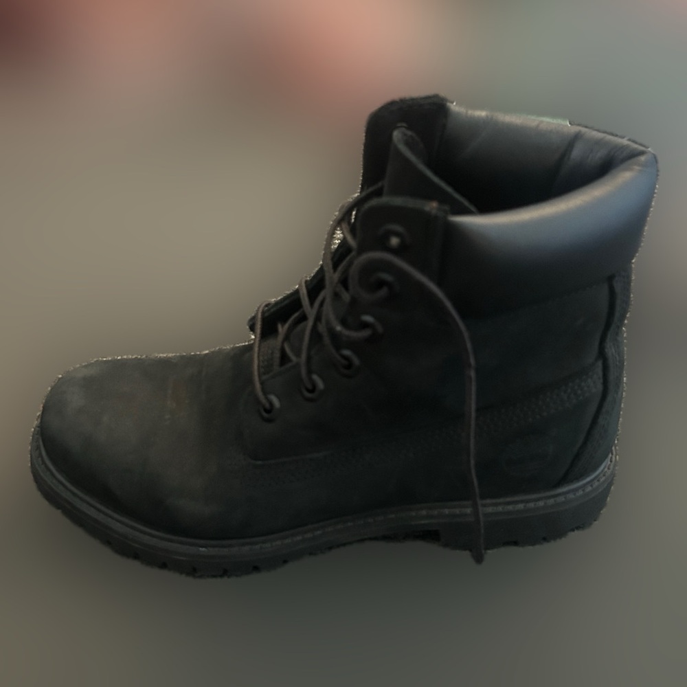 Timberland Men's Black Leather Boots